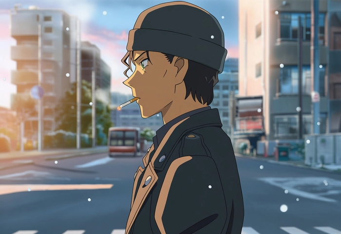 Ảnh Akai Shuichi ngầu với khí chất FBI