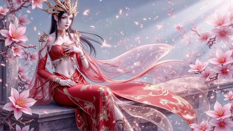 Ảnh anime nữ 3d cute dễ thương