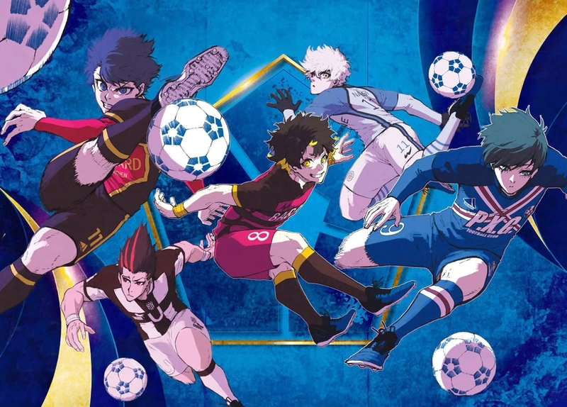 Hình ảnh anime Blue Lock ngầu lòi