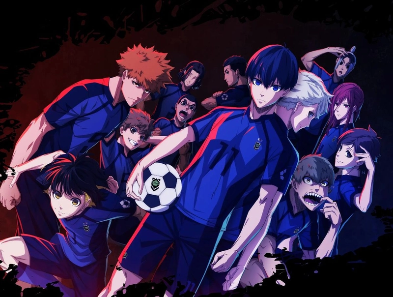 Hình ảnh anime Blue Lock ấn tượng