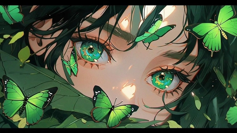 Ảnh con gái anime cute đáng yêu