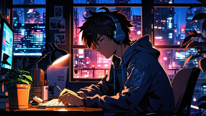 Hình ảnh Sad boy anime ngầu đầy cảm xúc