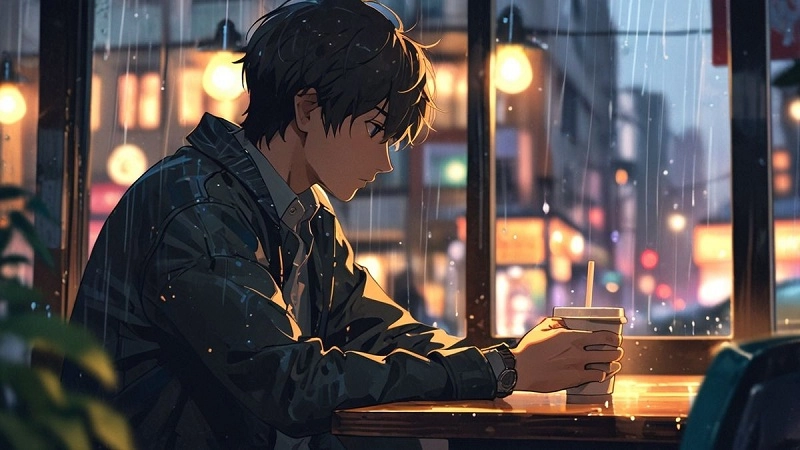 Ảnh Sadboiz anime chất làm avatar