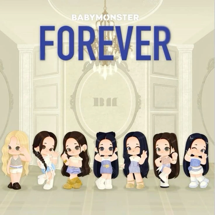Ảnh BABYMONSTER chibi phong cách độc đáo