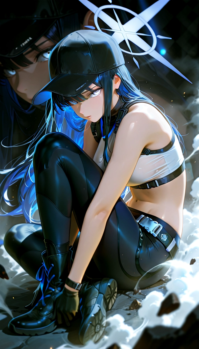 Ảnh Blue Archive Saori quyến rũ gợi cảm