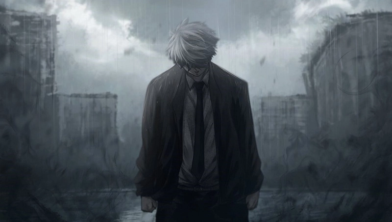 Ảnh Sadboiz anime nam đẹp buồn