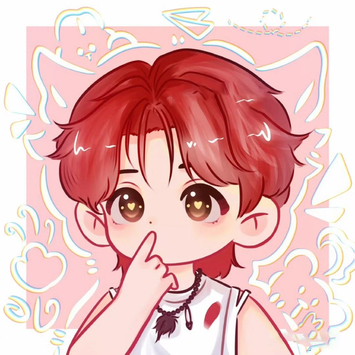 Ảnh Chu Chí Hâm chibi đẹp trai