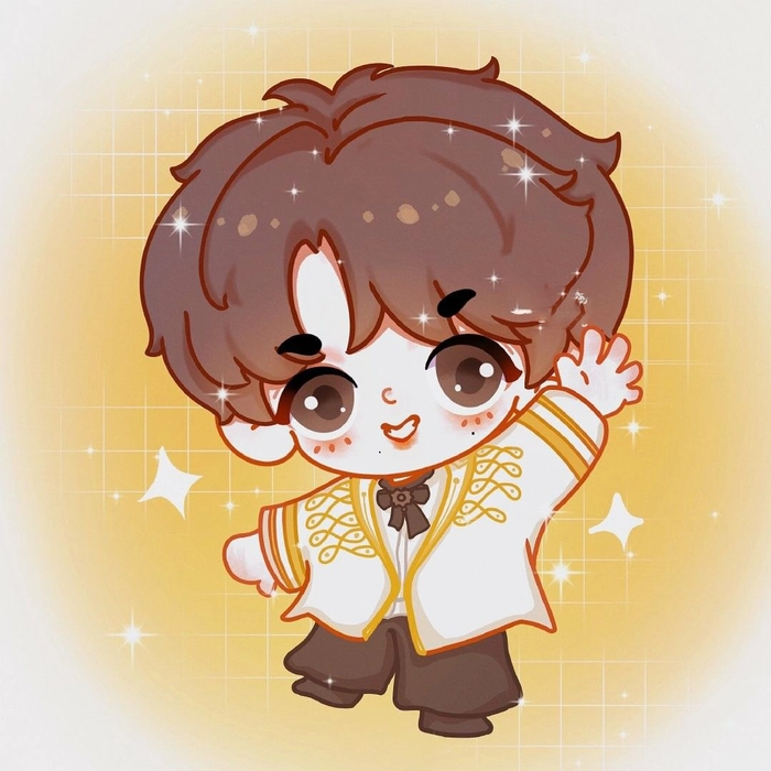 Ảnh Chu Chí Hâm chibi hot trend