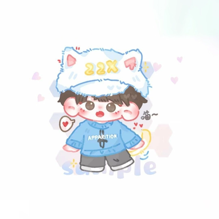 Ảnh Chu Chí Hâm chibi ngộ nghĩnh độc đáo