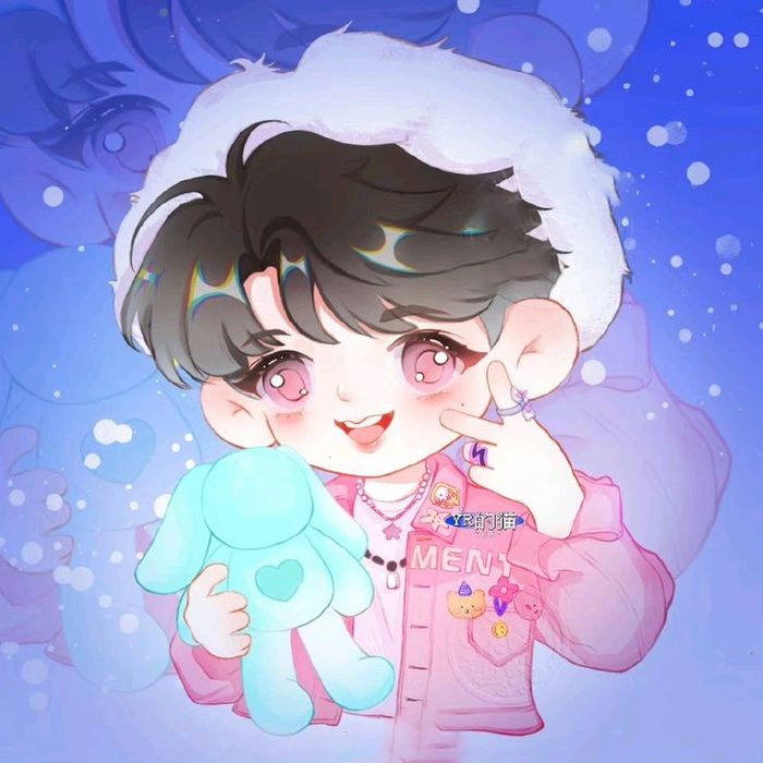 Ảnh Chu Chí Hâm chibi phong cách riêng