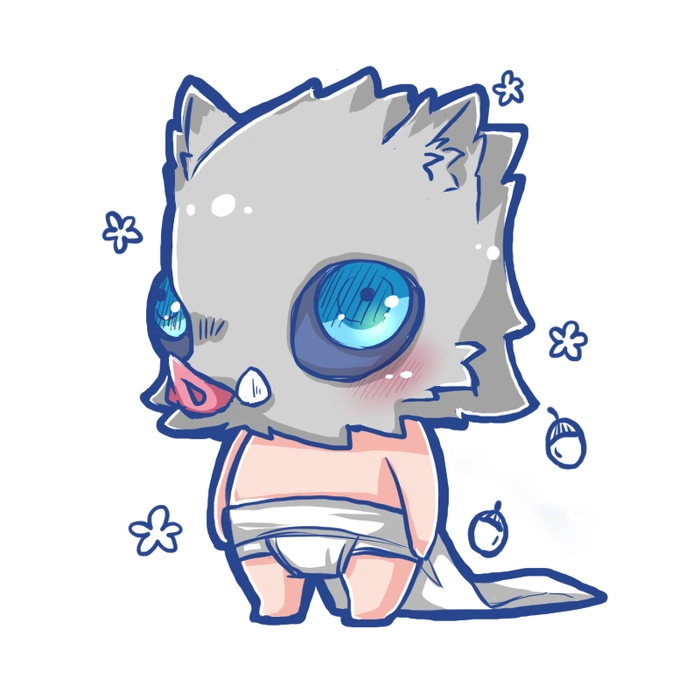 Ảnh Inosuke cute ngầu bá đạo