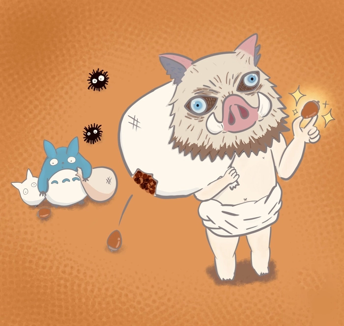 Ảnh Inosuke hài troll vui nhộn