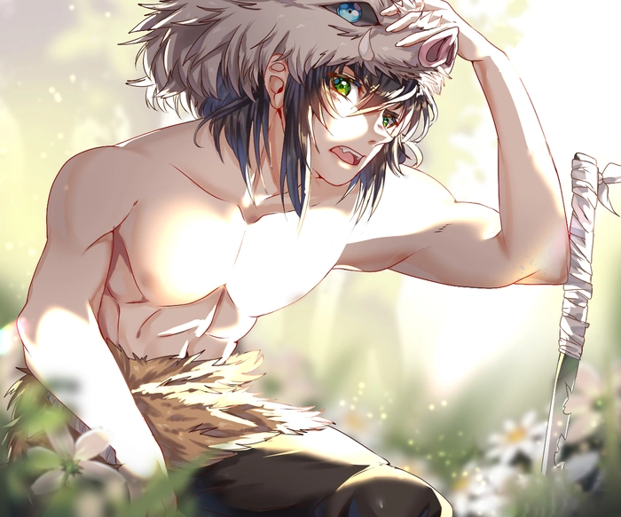 Ảnh Inosuke ngầu lạnh lùng