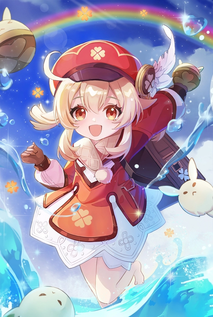 Ảnh Klee chibi dễ thương