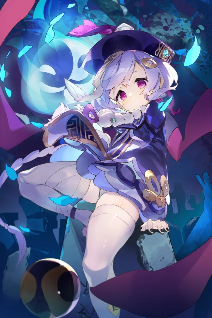 Ảnh Qiqi anime phong cách đáng yêu