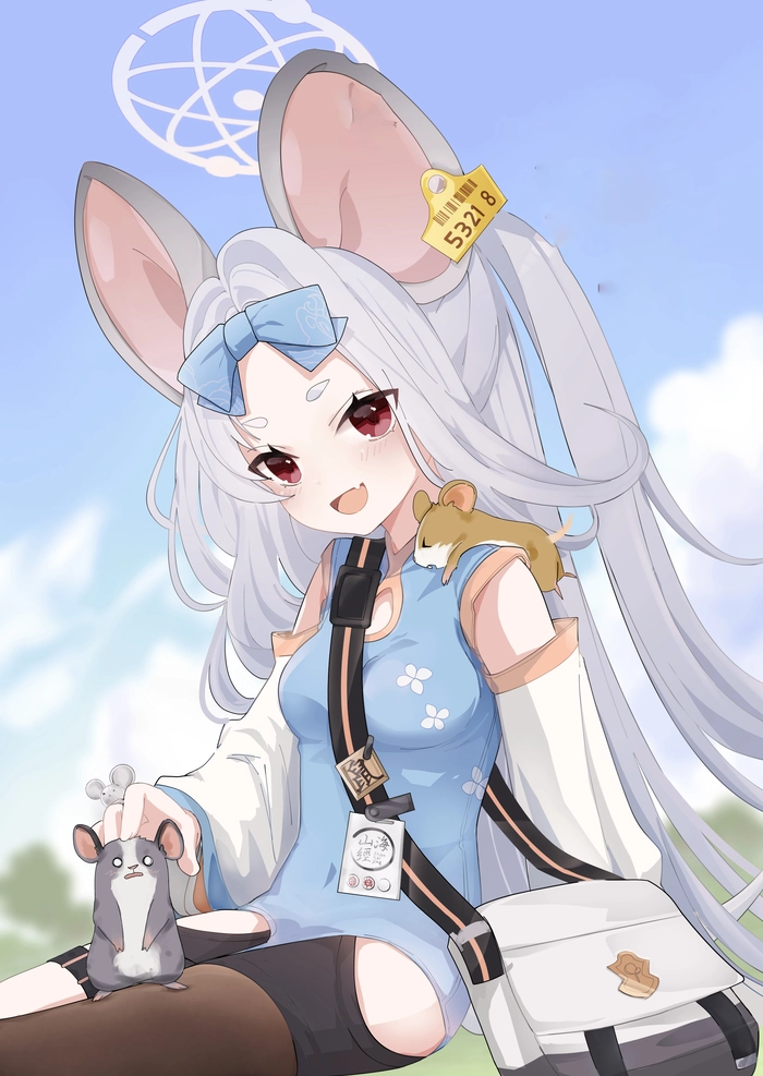 Ảnh Saya Blue Archive hd sắc nét