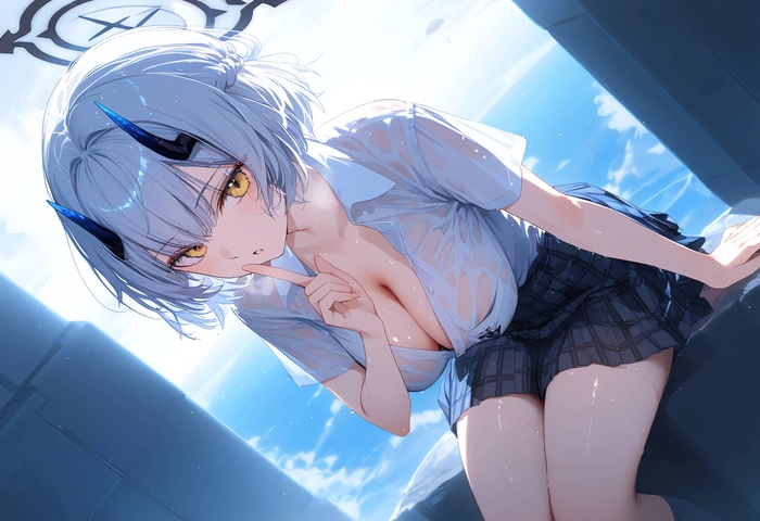 Ảnh Sena Blue Archive sexy quyến rũ