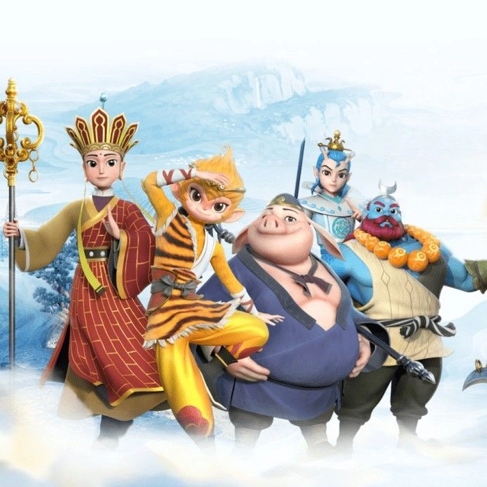 Ảnh Tây Du Ký chibi đầy màu sắc