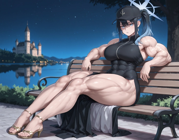 Ảnh anime Blue Archive Saori sexy