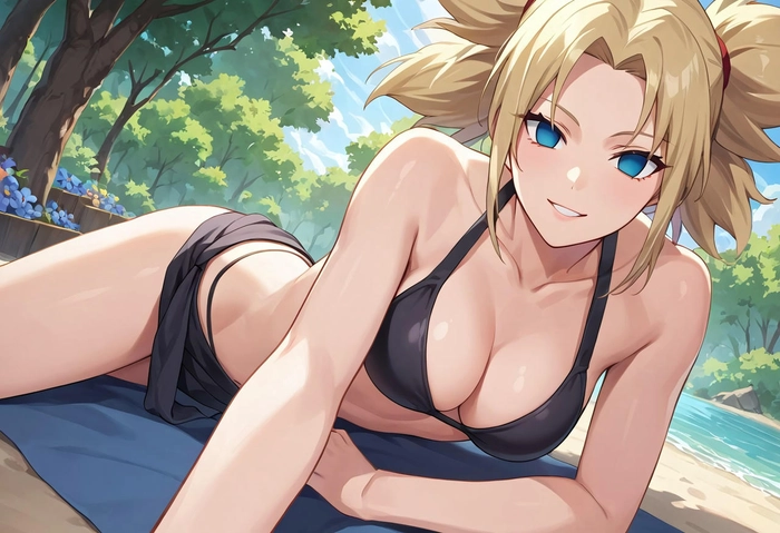 Ảnh anime Temari bikini gợi cảm