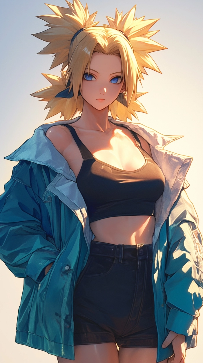 Ảnh anime Temari quyến rũ hấp dẫn