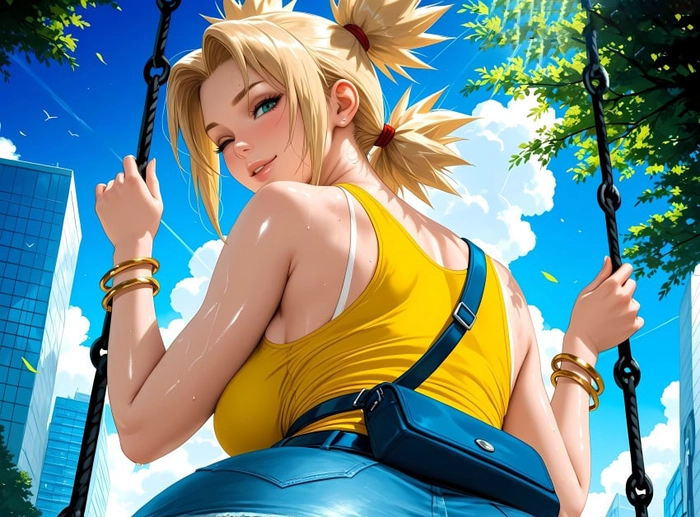 Ảnh anime Temari sexy quyến rũ