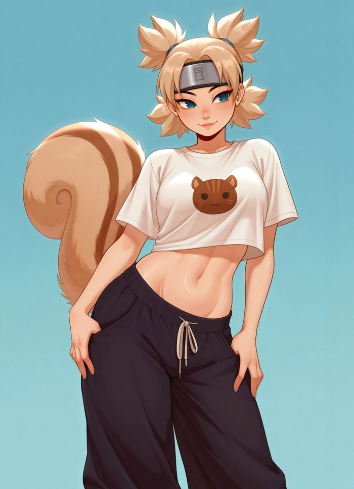Ảnh anime Temari waifu đẹp quyến rũ