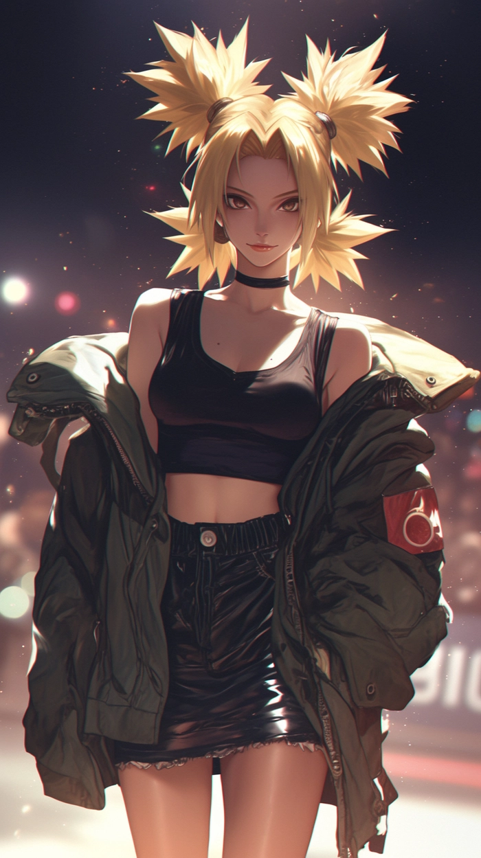 Ảnh anime Temari waifu hấp dẫn