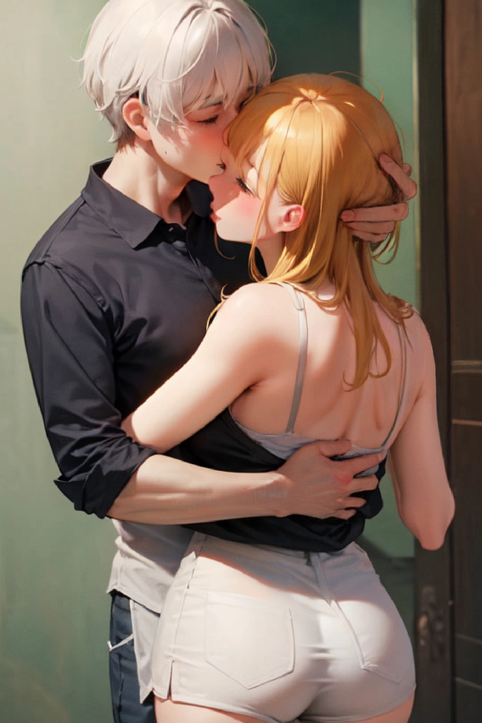 Ảnh anime cặp đôi đáng yêu làm wallpaper