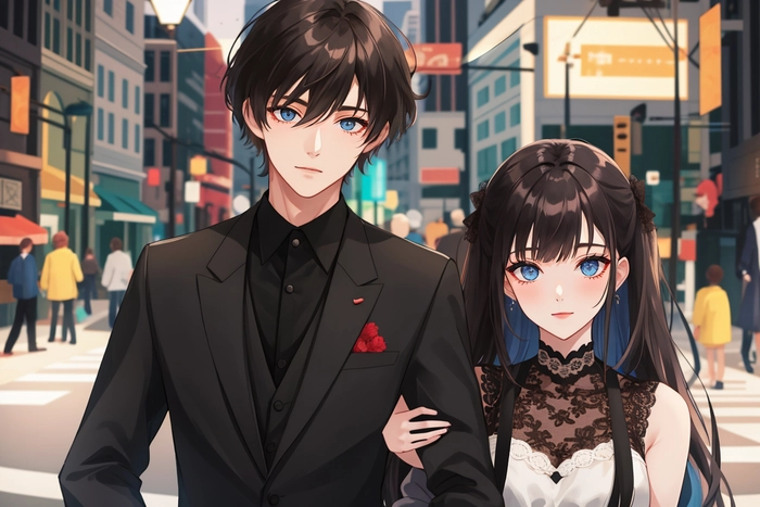 Ảnh anime cặp đôi dễ thương