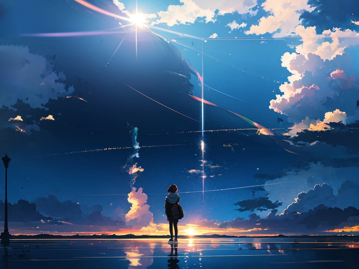 Ảnh anime chill lofi wallpaper thư giãn