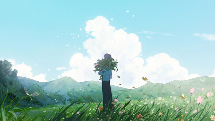 Ảnh anime lofi chill đẹp yên ả