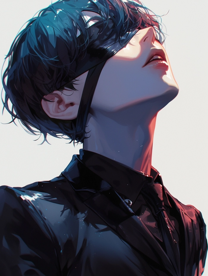 Ảnh anime nam ngầu buồn ấn tượng