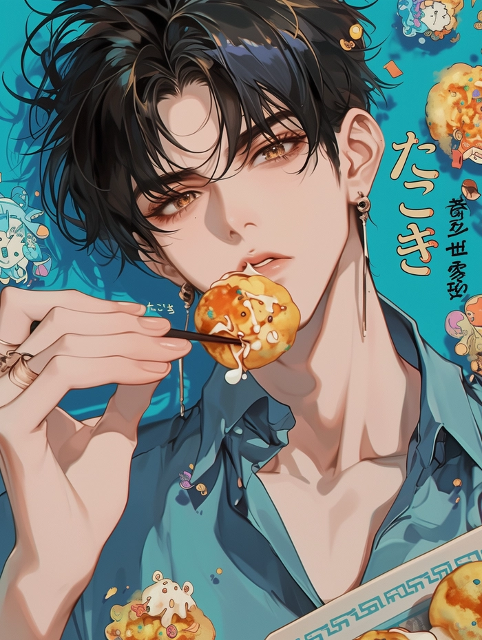 Ảnh anime nam ngầu đẹp trai ấn tượng