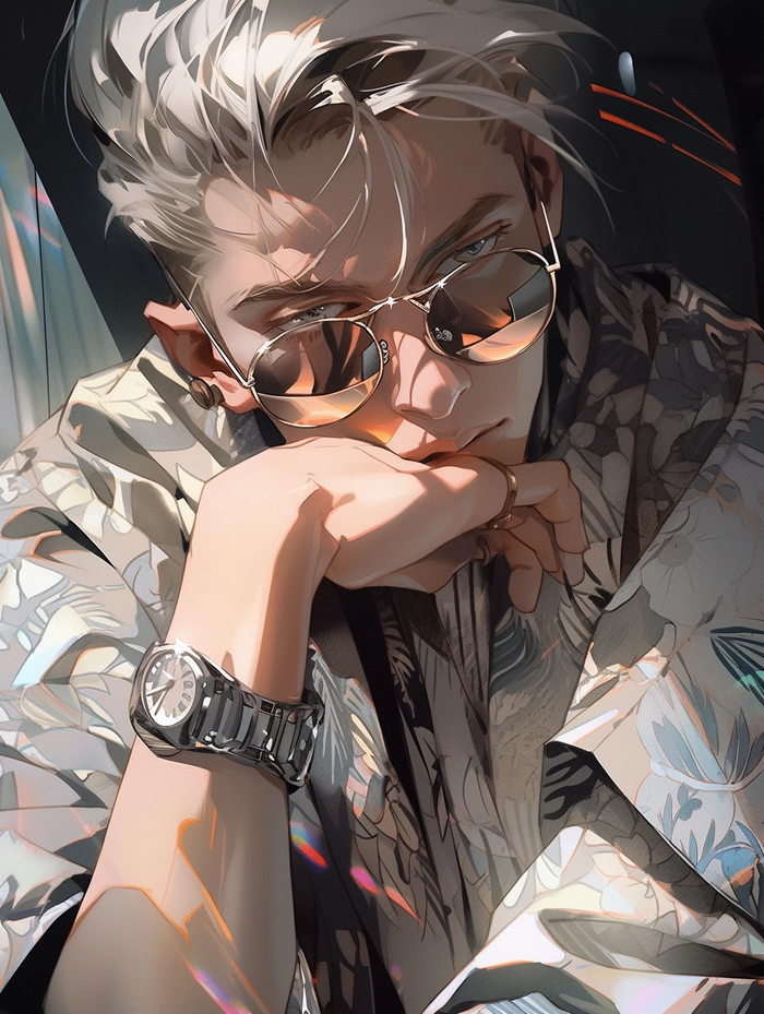 Ảnh anime ngầu nam đẹp hút mắt