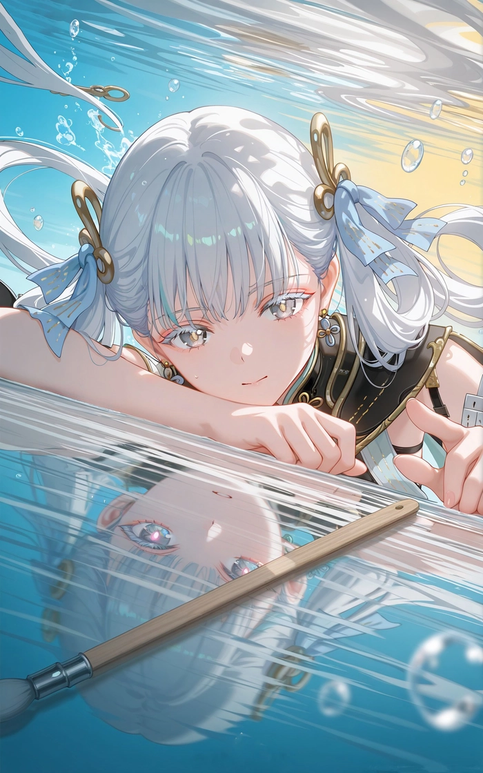 Ảnh anime nữ buồn đầy tâm trạng