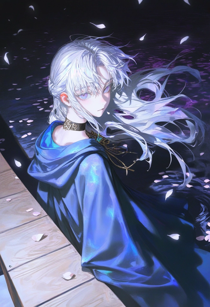 Ảnh anime nữ buồn khóc dưới mưa
