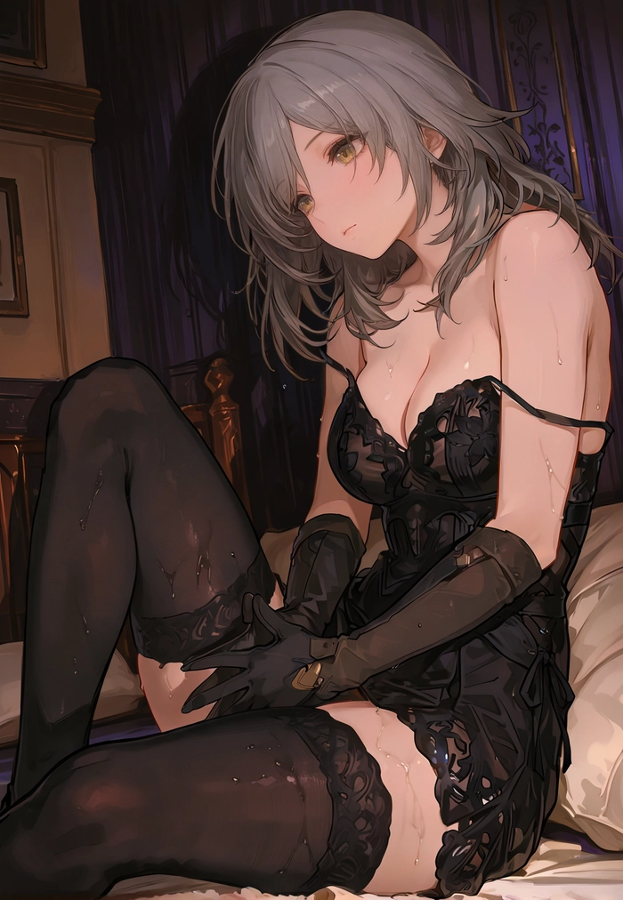 Ảnh anime nữ buồn lạnh lùng cô độc