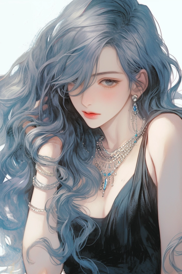 Ảnh anime nữ buồn lạnh lùng cuốn hút
