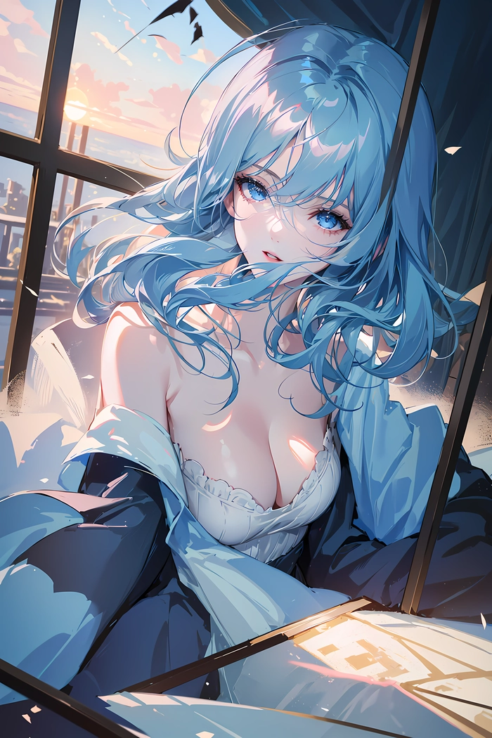 Ảnh anime nữ buồn tâm trạng buồn bã