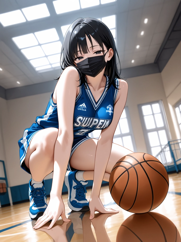 Ảnh anime nữ đẹp ngầu đeo khẩu trang
