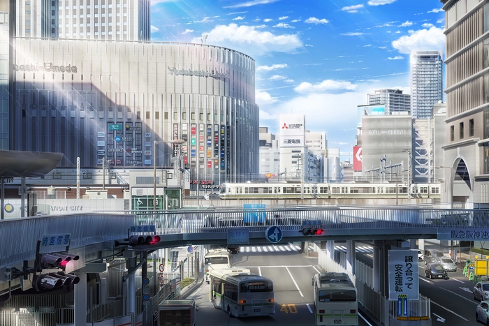 Ảnh anime phong cảnh chill cực chất