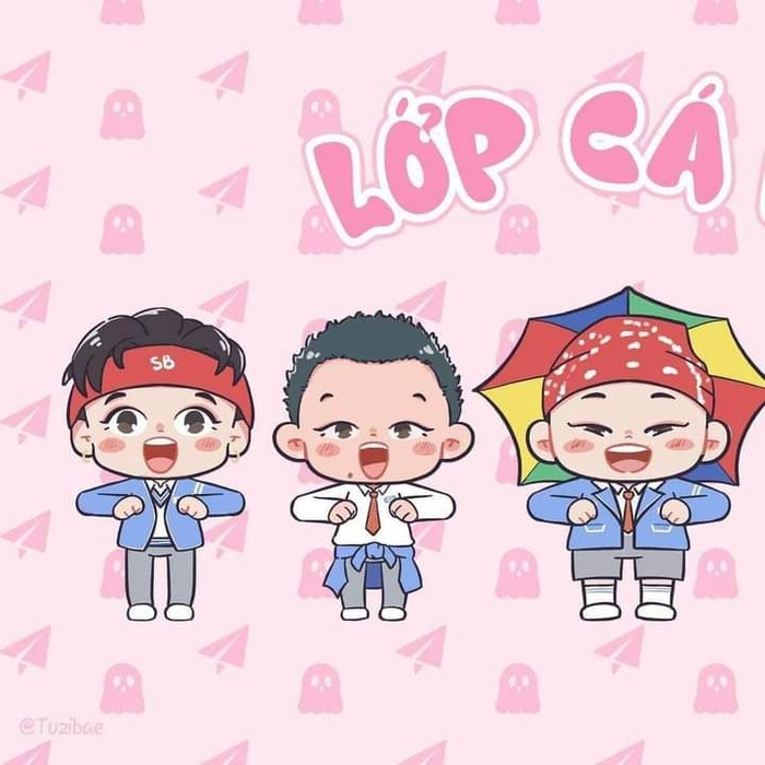 Ảnh chibi Anh Trai Vượt Ngàn Chông Gai mới lạ