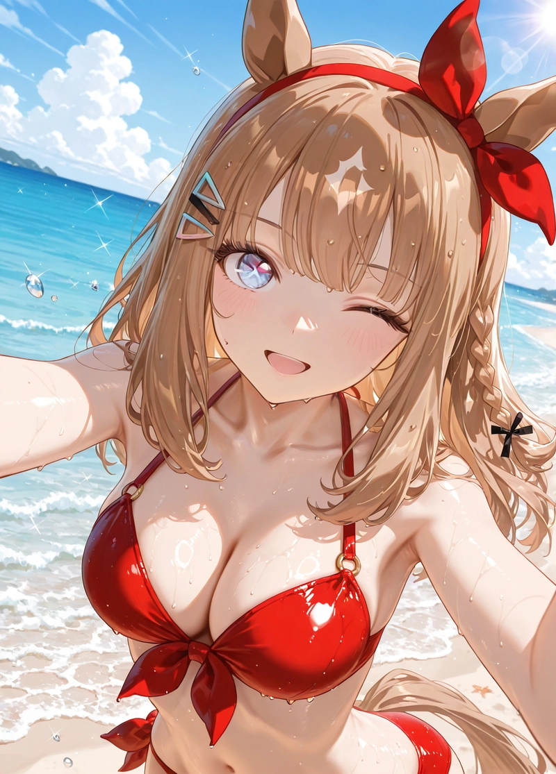 Ảnh gái anime mặc bikini sexy