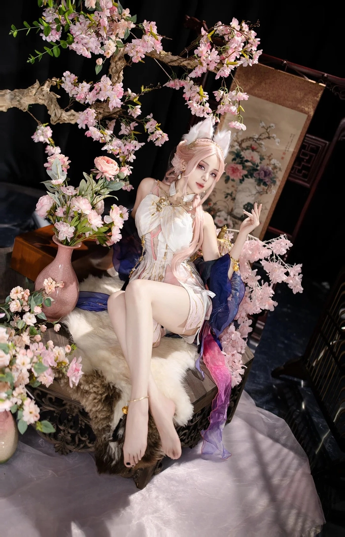 Ảnh gái xinh cosplay hồ ly ma mị
