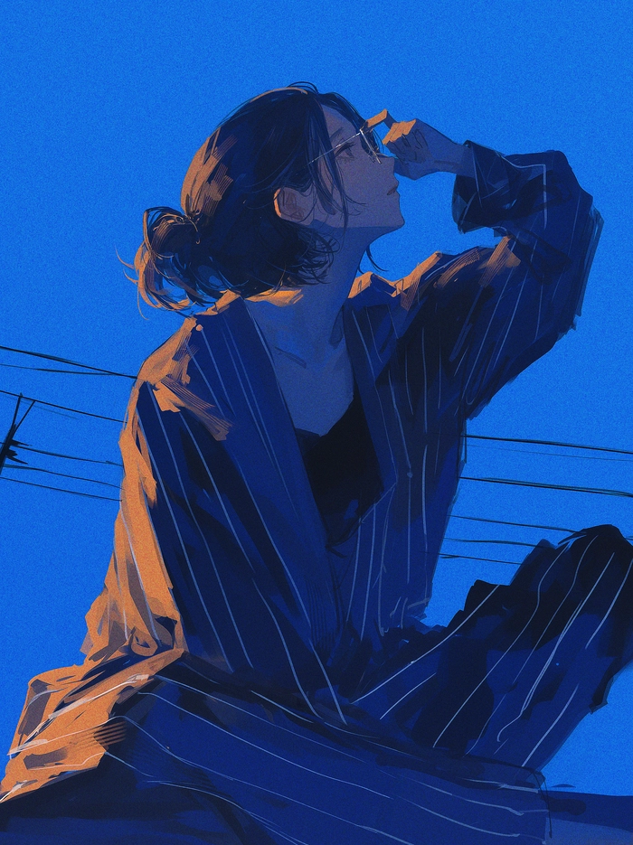 Ảnh lofi chill anime thư thái