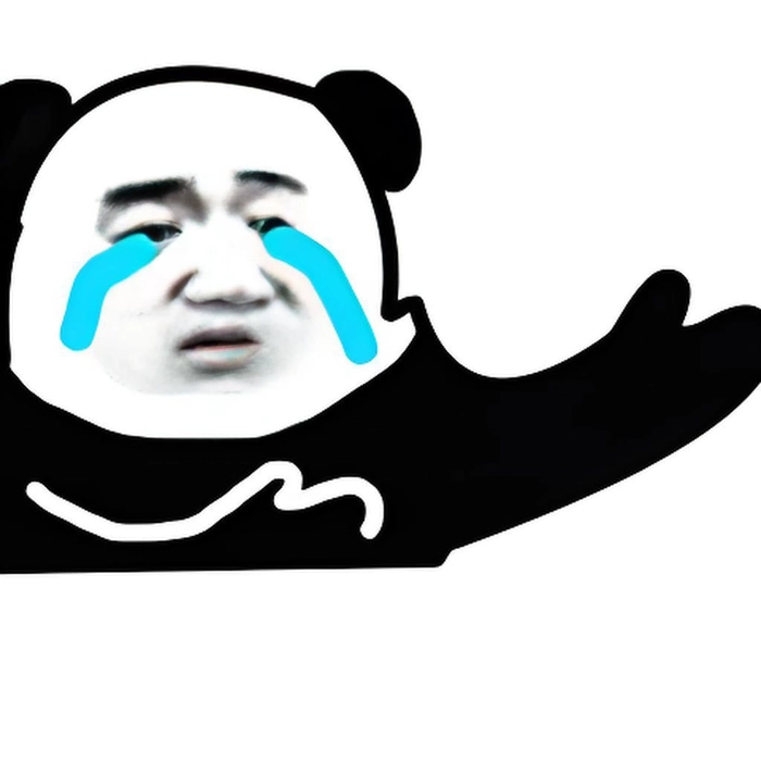 Ảnh meme gấu trúc khóc chế