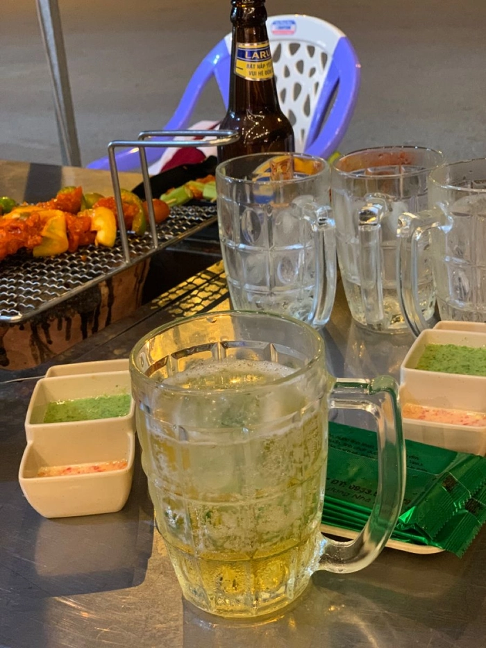 Ảnh nhậu bia 1 mình chill nhẹ
