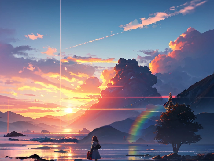 Ảnh phong cảnh đẹp chill anime cực chill
