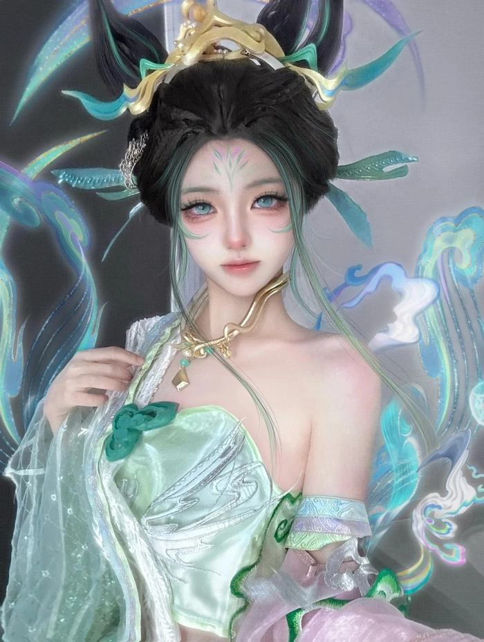 Bộ ảnh gái xinh cosplay hồ ly